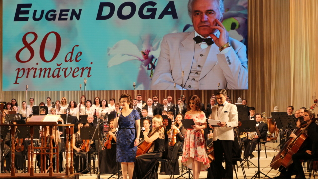 Concerte dedicate maestrului Eugen Doga, organizate în mai multe localități