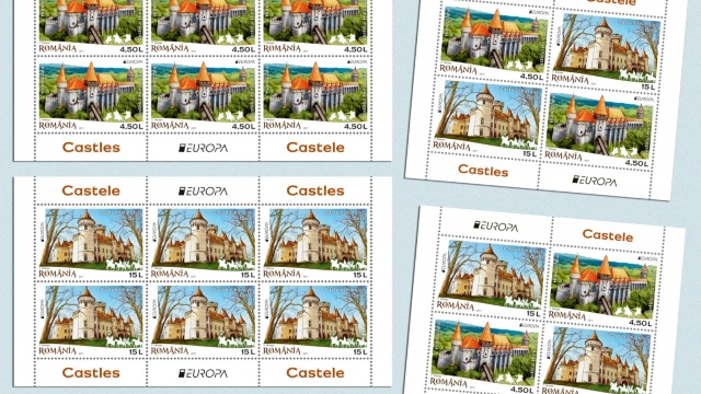 PostEurop | Votați online marca poștală românească, intitulată ”Castele”