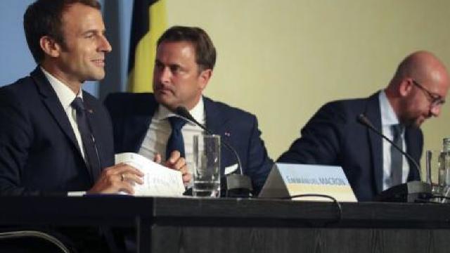 Luxemburgul și Belgia susțin ideea Europei cu mai multe viteze, propusă de Macron
