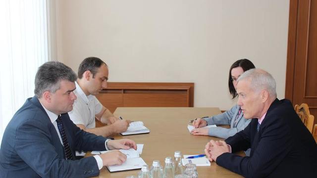 Gheorghe Bălan a avut o întrevedere cu șeful Misiunii OSCE în R.Moldova, Michael Scanlan

