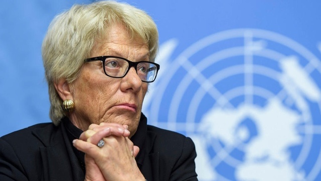 Carla Del Ponte și-a anunțat demisia din Comisia de anchetă a ONU pentru Siria