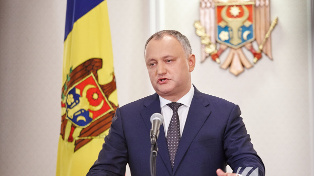 Igor Dodon interzice militarilor moldoveni să participe la exercițiul multinațional „Rapid Trident” în Ucraina