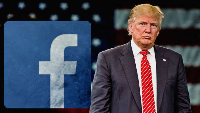 Donald Trump afirmă că Facebook este „împotriva sa”
