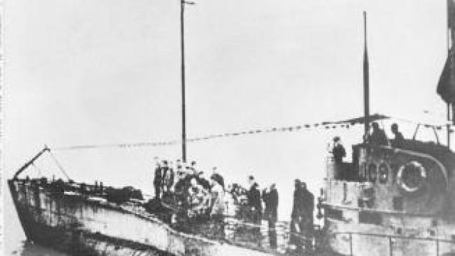 Epava aproape intactă a unui submarin din Primul Război Mondial, descoperită în largul coastelor Belgiei