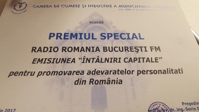 Trofeul de Excelență pentru București fm