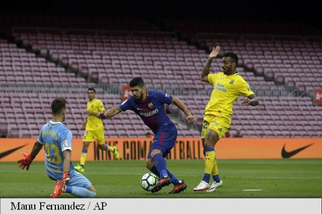 Tribune goale la victoria Barcelonei, cu 3-0 asupra Las Palmas, din cauza violențelor la referendumul din Catalonia