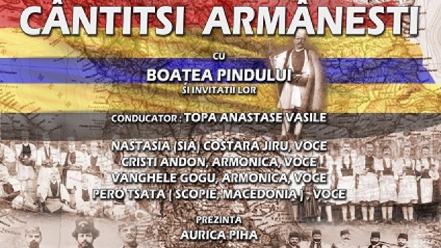 La Clubul Țăranului din București vor răsuna cântece aromânești