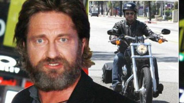Gerard Butler, transportat de urgență la spital după un accident de motocicletă 