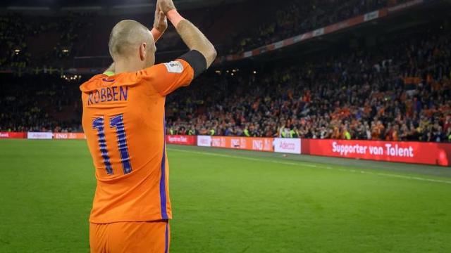 Arjen Robben s-a retras din naționala Olandei, pentru care a jucat 14 ani