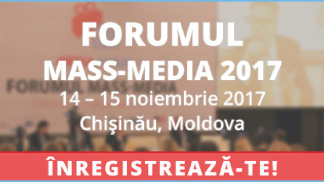 ONG-urile de media organizează un Forum Mass-Media
