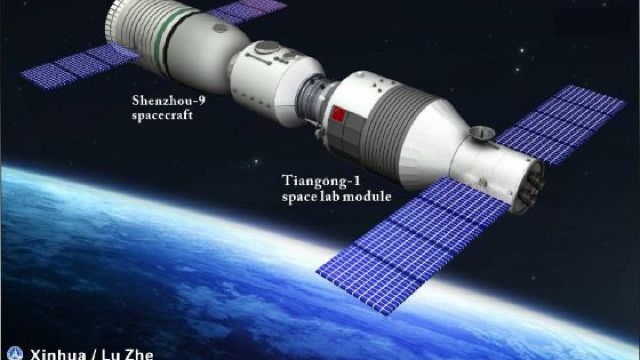 Fragmente din laboratorul spațial distrus „Tiangong 1” s-ar putea prăbuși pe Terra în 2018
