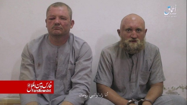 Doi militari ruși, capturați de ISIS, într-o zonă unde Moscova neagă că ar fi prezentă
