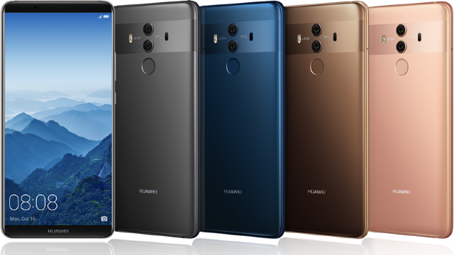 Huawei lansează smartphone-urile Mate 10 și Mate 10 Pro