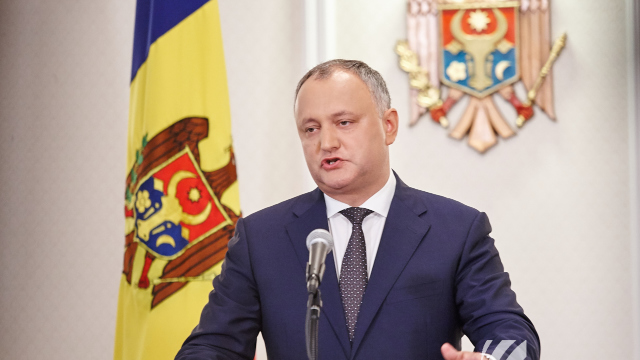 Igor Dodon pledează din nou pentru federalizarea Republicii Moldova, pentru a evita unirea cu România