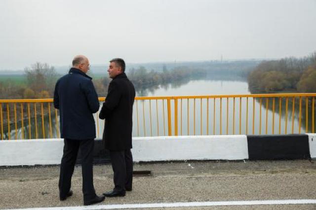 Podul dintre localitățile Gura Bîcului și Bîcioc a fost redeschis, după o pauză de 25 de ani