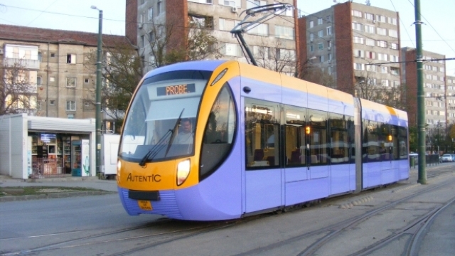 FOTO | Cel mai nou tramvai românesc este testat pe liniile din Timișoara