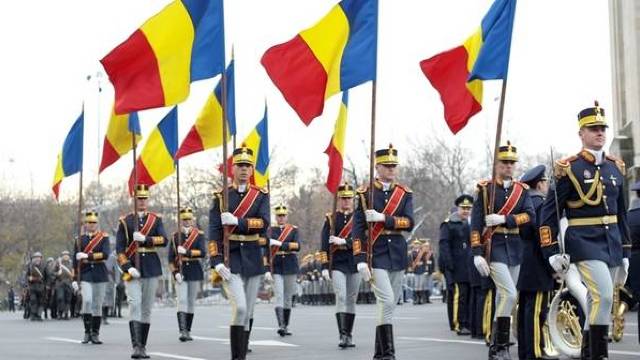 Pregătiri pentru parada militară de 1 Decembrie, de la București