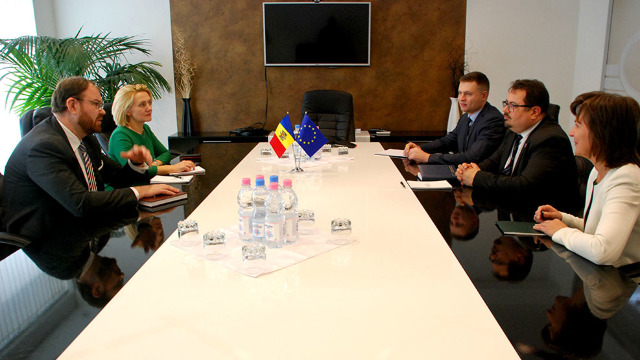 Conducerea BNM a avut o întrevedere cu șeful Delegației UE în Republica Moldova