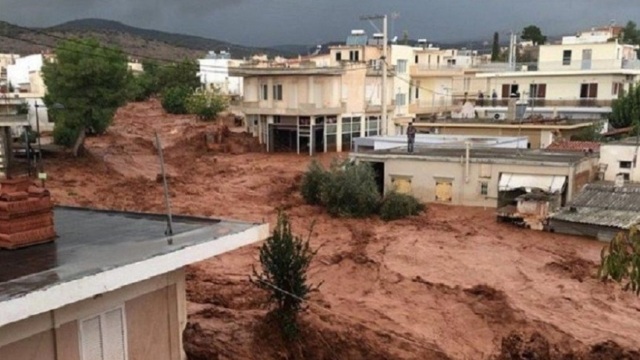Bilanțul victimelor inundațiilor din Grecia a ajuns la 20 de morți