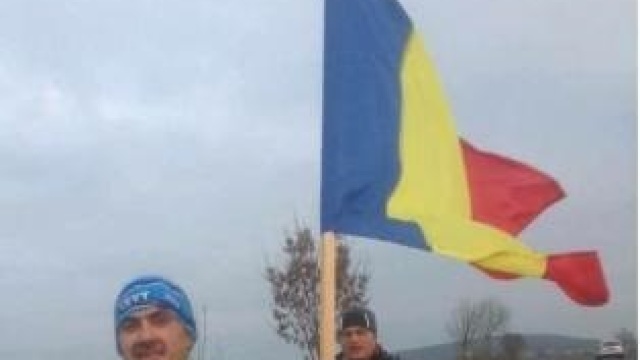 Un român de etnie maghiară aleargă de la Aiud la Alba Iulia, în cinstea Zilei Naționale