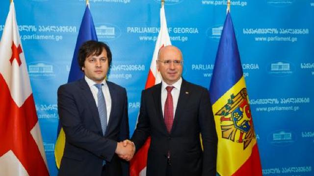 R.Moldova și Georgia își unesc eforturile în parcurgerea drumului european