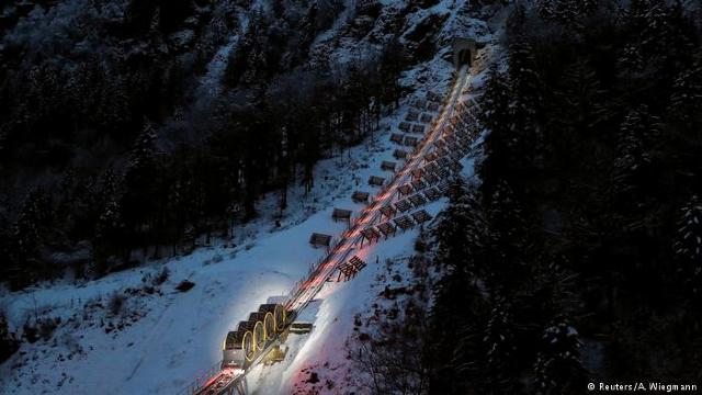 primul funicular anti-îmbătrânire elvețian)
