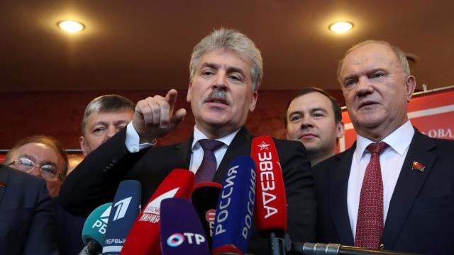 Rusia | Ghenadi Ziuganov, înlocuit de Partidul Comunist, în cursa prezidențială, cu Pavel Grudinin