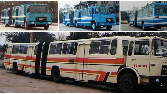„Dinozaurul” auto din România comunistă: autobuzul care transporta chinezi