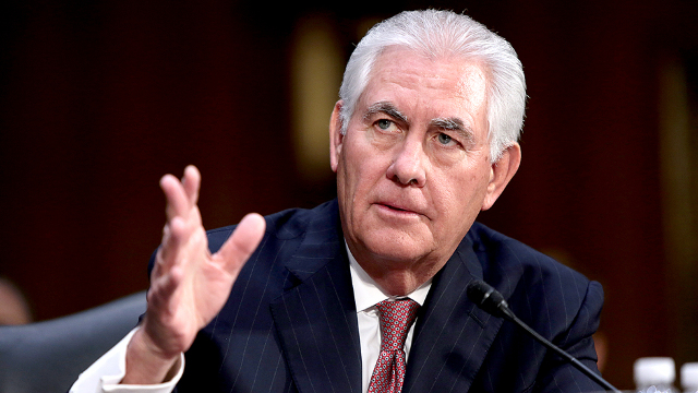Secretarul de stat american Rex Tillerson va începe un turneu în Europa