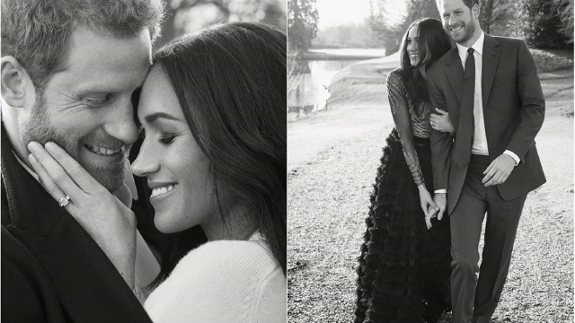 Prințul Harry și Meghan Markle au lansat o serie de portrete pentru a marca logodna