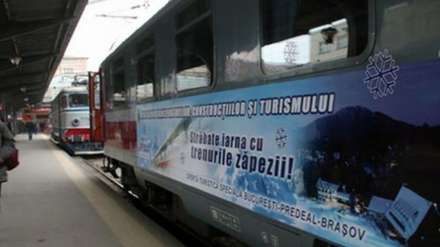 Reduceri pentru „Trenurile Zăpezii”, care circulă prin stațiunile montane din România