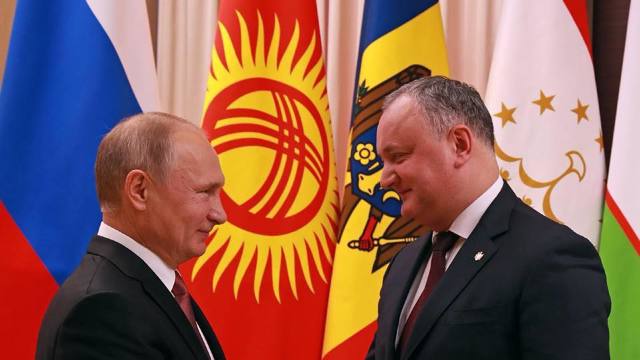 Igor Dodon s-a întâlnit cu Vladimir Putin în cadrul Summit-ului neformal al CSI