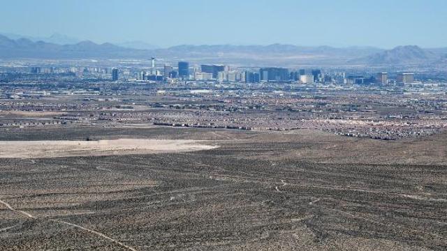 Las Vegas a stabilit un nou record, după 102 zile consecutive fără precipitații