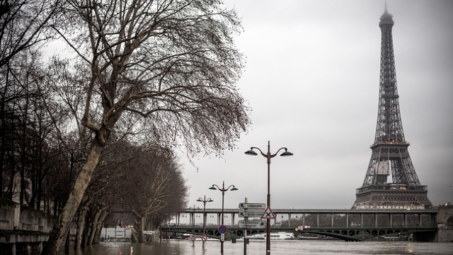 Franța | Nivelul apelor Senei, din nou în creștere la Paris
