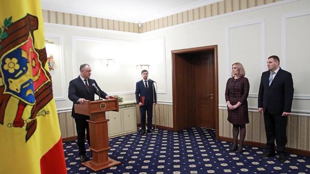 Noii șefi de la Autoritatea Națională de Integritate au depus jurământul în fața lui Igor Dodon