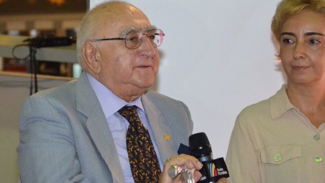 Scriitorul Dinu Săraru la 86 de ani