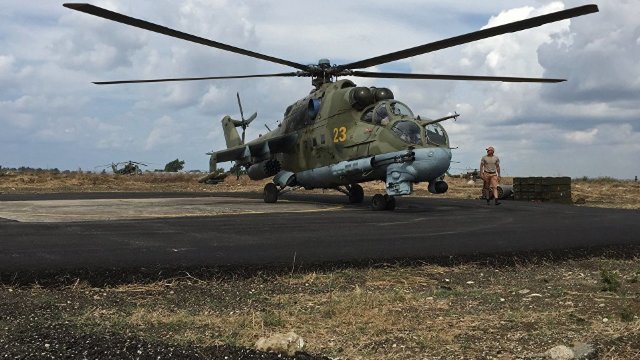 Un elicopter rus Mi-24 s-a prăbușit în Siria