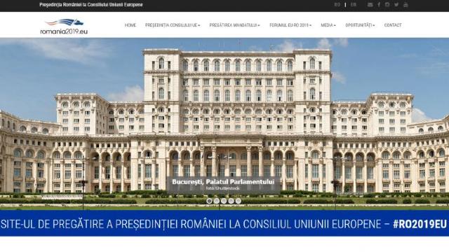 A fost lansat site-ul de prezentare a pregătirii Președinției române la Consiliul UE