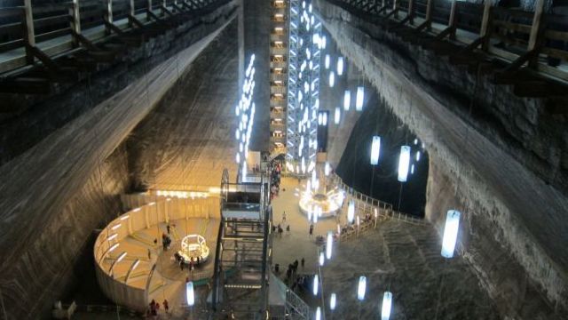 FOTO/VIDEO | Semifinala Eurovision România, la 90 de metri adâncime, în Salina Turda. În această seară la TVR