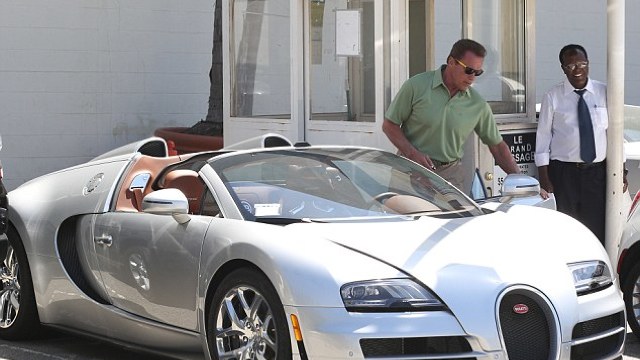 Arnold Schwarzenegger și-a vândut automobilul Bugatti Veyron pentru suma de 2,5 milioane de dolari