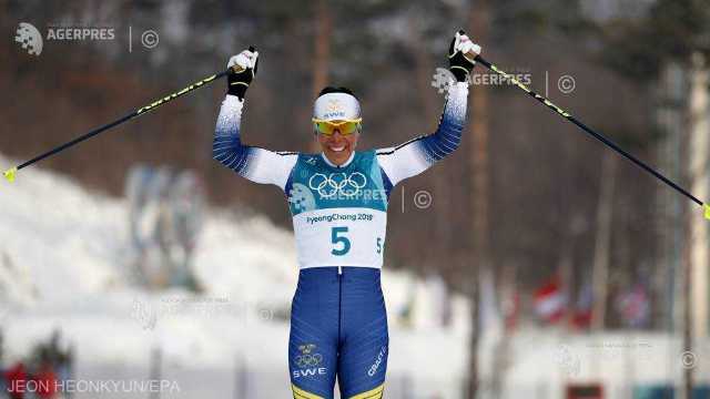 JO 2018 | Suedeza Charlotte Kalla a cucerit prima medalie de aur a Jocurilor de la PyeongChang, la schiatlon
