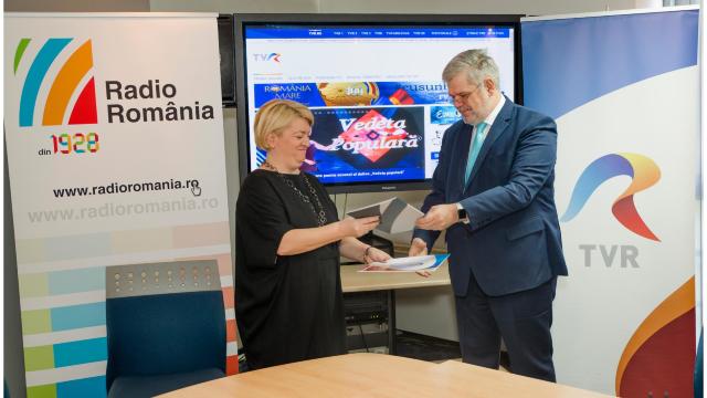 Acord cadru de colaborare între Radio România și TVR