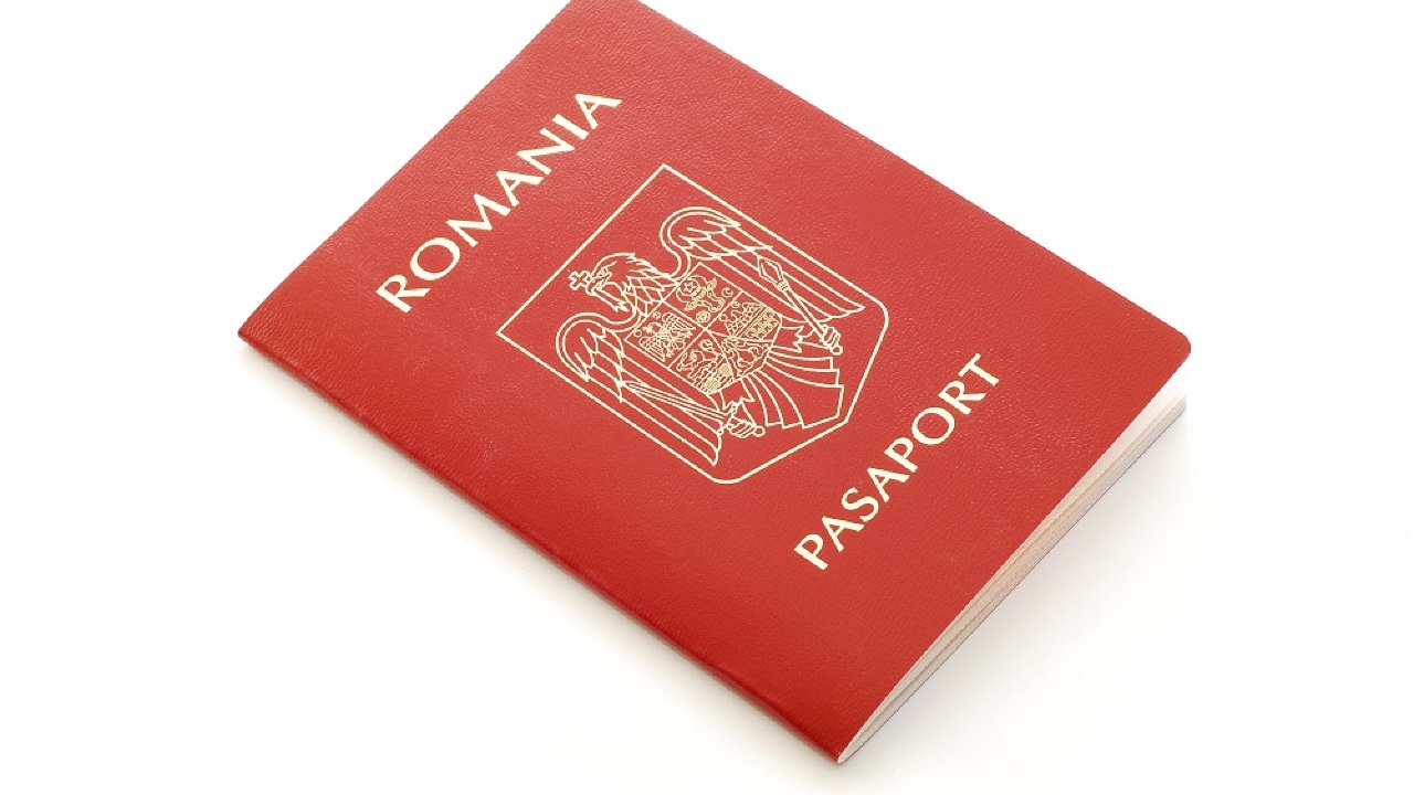 Загран паспорт Румынии