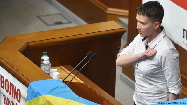 Parlamentarul ucrainean Nadia Savcenko, suspectată de implicare în pregătirea unei lovituri de stat 