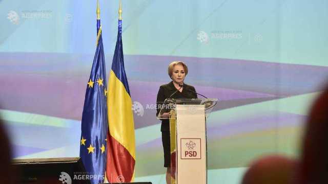 Premierul României, Viorica Dăncilă, a fost aleasă președinte executiv la congresul extraordinar al PSD