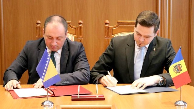 R.Moldova și Bosnia și Herțegovina au semnat Declarația comună privind cooperarea în domeniul integrării europene