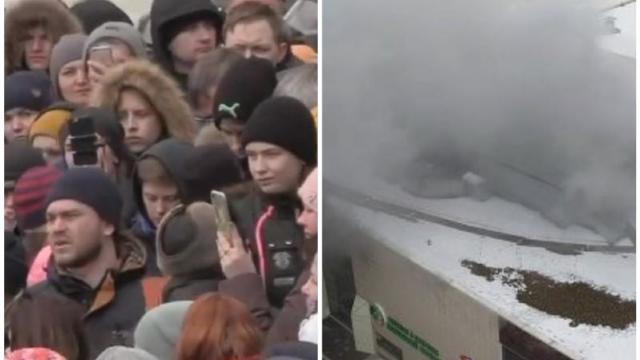VIDEO | Proteste de amploare la Kemerovo, după incendiul devastator 
