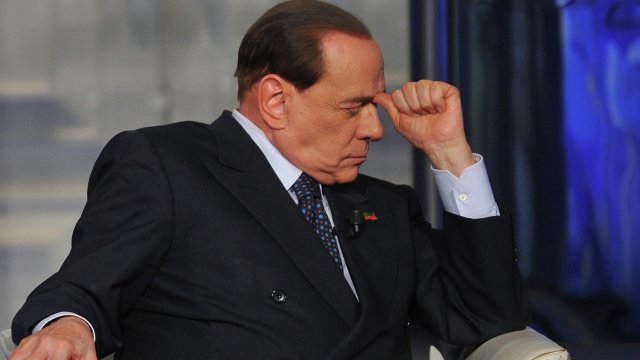 Silvio Berlusconi îl susține pe liderul formațiunii eurosceptice Liga