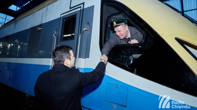 FOTO | A pornit noul tren de pe cursa Chișinău – Odesa. Vom călători în condiții de confort 