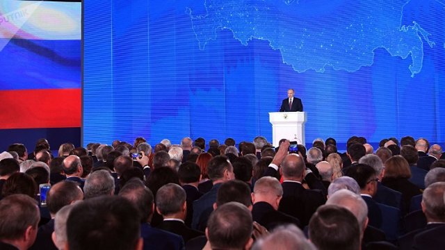 Mesajul adresat de Putin Adunării Federale este un manifest al dezvoltării, nu unul al stabilității